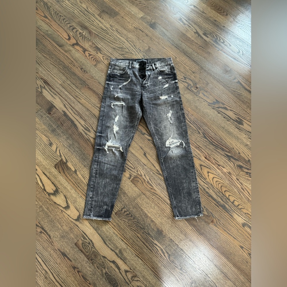 Express Vintage skinny ankle high-rise jeans
